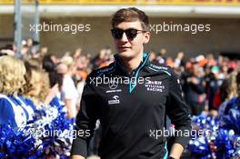 George Russell (GBR) Williams Racing on the drivers parade. 03.11.2019. Formula 1 World Championship, Rd 19, United States Grand Prix, Austin, Texas, USA, Race Day.