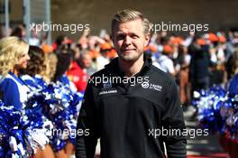 Kevin Magnussen (DEN) Haas F1 Team on the drivers parade. 03.11.2019. Formula 1 World Championship, Rd 19, United States Grand Prix, Austin, Texas, USA, Race Day.