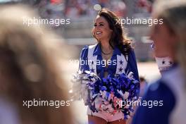 Dallas Cowboys Cheerleader on the drivers parade.   03.11.2019. Formula 1 World Championship, Rd 19, United States Grand Prix, Austin, Texas, USA, Race Day.