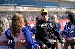 Nico Hulkenberg (GER) Renault F1 Team on the drivers parade.                                03.11.2019. Formula 1 World Championship, Rd 19, United States Grand Prix, Austin, Texas, USA, Race Day.