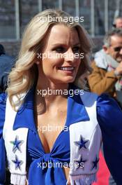 Dallas Cowboys Cheerleader on the drivers parade. 03.11.2019. Formula 1 World Championship, Rd 19, United States Grand Prix, Austin, Texas, USA, Race Day.
