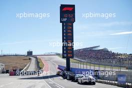 Pirelli Hot Laps.                                03.11.2019. Formula 1 World Championship, Rd 19, United States Grand Prix, Austin, Texas, USA, Race Day.