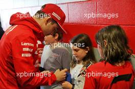Charles Leclerc (MON) Ferrari with grid kids on the drivers parade. 03.11.2019. Formula 1 World Championship, Rd 19, United States Grand Prix, Austin, Texas, USA, Race Day.
