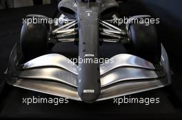 A model car at a 2021 Regulations Press Conference.  31.10.2019. Formula 1 World Championship, Rd 19, United States Grand Prix, Austin, Texas, USA, Preparation Day.