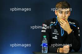 George Russell (GBR) Williams Racing in the FIA Press Conference. 31.10.2019. Formula 1 World Championship, Rd 19, United States Grand Prix, Austin, Texas, USA, Preparation Day.