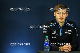 George Russell (GBR) Williams Racing in the FIA Press Conference. 31.10.2019. Formula 1 World Championship, Rd 19, United States Grand Prix, Austin, Texas, USA, Preparation Day.