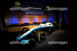 The Williams Racing 2019 livery is unveiled. 11.02.2019. Williams Racing Livery Unveil, Williams Racing Headquarters, Grove, England.