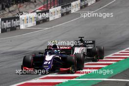 Race 2, Ryan Tveter (USA) Trident 30.06.2019. FIA Formula 2 Championship, Rd 6, Spielberg, Austria, Sunday.