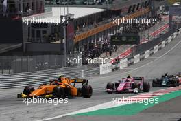 Race 2, Jack Aitken (GBR) Campos Racing 30.06.2019. FIA Formula 2 Championship, Rd 6, Spielberg, Austria, Sunday.