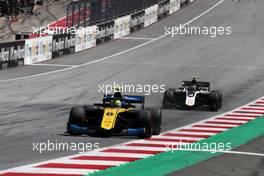 Race 2, Luca Ghiotto (ITA) UNI-Virtuosi Racing 30.06.2019. FIA Formula 2 Championship, Rd 6, Spielberg, Austria, Sunday.