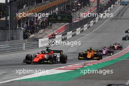 Race 2, Jordan King (GBR) MP Motorsport 30.06.2019. FIA Formula 2 Championship, Rd 6, Spielberg, Austria, Sunday.