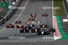 Race 1, Start of the race 29.06.2019. FIA Formula 2 Championship, Rd 6, Spielberg, Austria, Saturday.