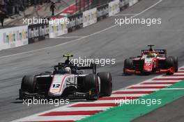 Race 2, Juan Manuel Correa (USA) Sauber Junior Team by Charouz 30.06.2019. FIA Formula 2 Championship, Rd 6, Spielberg, Austria, Sunday.