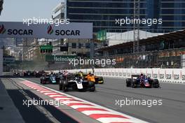 Race 2, Restart 27.04.2019. FIA Formula 2 Championship, Rd 2, Baku, Azerbaijan, Saturday.