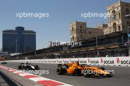 Race 2, Jack Aitken (GBR) Campos Racing 27.04.2019. FIA Formula 2 Championship, Rd 2, Baku, Azerbaijan, Saturday.
