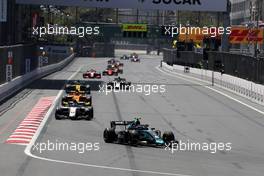 Race 2, Nicolas Latifi (CAN) DAMS 28.04.2019. FIA Formula 2 Championship, Rd 2, Baku, Azerbaijan, Sunday.