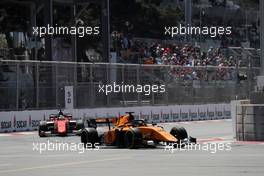 Race 2, Dorian Boccolacci (FRA)Campos Racing 28.04.2019. FIA Formula 2 Championship, Rd 2, Baku, Azerbaijan, Sunday.