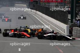 Race 2, Nikita Mazepin (RUS) ART Grand Prix 28.04.2019. FIA Formula 2 Championship, Rd 2, Baku, Azerbaijan, Sunday.