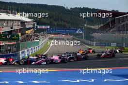 Race 1, Anthoine Hubert (FRA) BWT Arden 31.08.2019. Formula 2 Championship, Rd 9, Spa-Francorchamps, Belgium, Saturday.