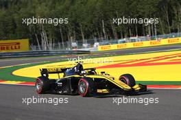 Qualifying, Guanyu Zhou (CHI) UNI-Virtuosi Racing 30.08.2019. Formula 2 Championship, Rd 9, Spa-Francorchamps, Belgium, Friday.