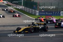 Race 1, Guanyu Zhou (CHI) UNI-Virtuosi Racing 31.08.2019. Formula 2 Championship, Rd 9, Spa-Francorchamps, Belgium, Saturday.
