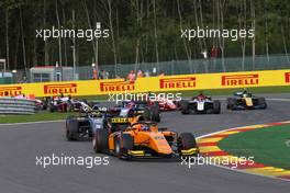 Race 1, Jack Aitken (GBR) Campos Racing 31.08.2019. Formula 2 Championship, Rd 9, Spa-Francorchamps, Belgium, Saturday.