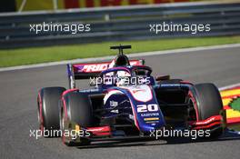 Qualifying, Giuliano Alesi (FRA) Trident 30.08.2019. Formula 2 Championship, Rd 9, Spa-Francorchamps, Belgium, Friday.