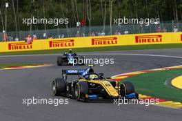 Race 1, Luca Ghiotto (ITA) UNI-Virtuosi Racing 31.08.2019. Formula 2 Championship, Rd 9, Spa-Francorchamps, Belgium, Saturday.