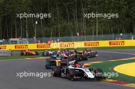 Race 1, Nikita Mazepin (RUS) ART Grand Prix 31.08.2019. Formula 2 Championship, Rd 9, Spa-Francorchamps, Belgium, Saturday.