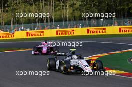 Race 1, Juan Manuel Correa (USA) Sauber Junior Team by Charouz 31.08.2019. Formula 2 Championship, Rd 9, Spa-Francorchamps, Belgium, Saturday.