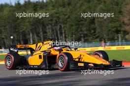 Qualifying, Marino Sato (JAP) Campos Racing 30.08.2019. Formula 2 Championship, Rd 9, Spa-Francorchamps, Belgium, Friday.