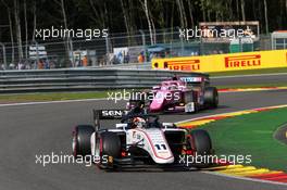 Race 1,  Callum Ilott (GBR) Sauber Junior Team by Charouz 31.08.2019. Formula 2 Championship, Rd 9, Spa-Francorchamps, Belgium, Saturday.
