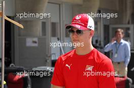 Mick Schumacher (GER) PREMA Racing 29.03.2019. FIA Formula 2 Championship, Rd 1, Sakhir, Bahrain, Friday.