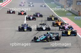 Race, Nicolas Latifi (CAN) DAMS 31.03.2019. FIA Formula 2 Championship, Rd 1, Sakhir, Bahrain, Sunday.