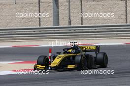 Free Practice, Guanyu Zhou (CHI) UNI-Virtuosi Racing 29.03.2019. FIA Formula 2 Championship, Rd 1, Sakhir, Bahrain, Friday.