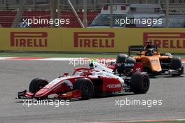 Race, Sean Gelael (INA) PREMA Racing 31.03.2019. FIA Formula 2 Championship, Rd 1, Sakhir, Bahrain, Sunday.