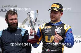 Race 1, 2nd place Luca Ghiotto (ITA) UNI-Virtuosi Racing 30.03.2019. FIA Formula 2 Championship, Rd 1, Sakhir, Bahrain, Saturday.