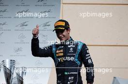 Race, 2nd place Sergio Sette Camara (BRA) DAMS 31.03.2019. FIA Formula 2 Championship, Rd 1, Sakhir, Bahrain, Sunday.