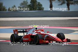 Free Practice, Sean Gelael (INA) PREMA Racing 29.03.2019. FIA Formula 2 Championship, Rd 1, Sakhir, Bahrain, Friday.