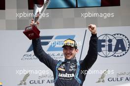 Race 1, Nicolas Latifi (CAN) DAMS race winner 30.03.2019. FIA Formula 2 Championship, Rd 1, Sakhir, Bahrain, Saturday.