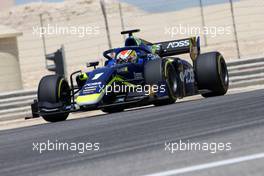 Free Practice, Louis Deletraz (SUI) Carlin 29.03.2019. FIA Formula 2 Championship, Rd 1, Sakhir, Bahrain, Friday.