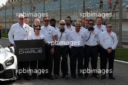 Race, The Formula 2 pays tribute to Charlie Whiting 31.03.2019. FIA Formula 2 Championship, Rd 1, Sakhir, Bahrain, Sunday.
