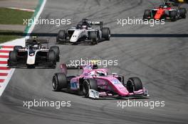 Race 2, Anthoine Hubert (FRA) BWT Arden 12.05.2019. FIA Formula 2 Championship, Rd 3, Barcelona, Spain, Sunday.
