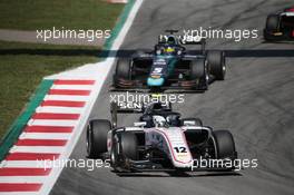 Race 2, Juan Manuel Correa (USA) Sauber Junior Team by Charouz 12.05.2019. FIA Formula 2 Championship, Rd 3, Barcelona, Spain, Sunday.
