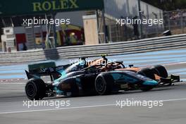 Race 1, Sergio Sette Camara (BRA) DAMS and Jack Aitken (GBR) Campos Racing 22.06.2019. FIA Formula 2 Championship, Rd 5, Paul Ricard, France, Saturday.