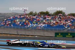 Race 2, Louis Deletraz (SUI) Carlin 23.06.2019. FIA Formula 2 Championship, Rd 5, Paul Ricard, France, Sunday.