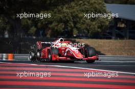Race 1, Mick Schumacher (GER) PREMA Racing with a puncture 22.06.2019. FIA Formula 2 Championship, Rd 5, Paul Ricard, France, Saturday.