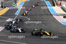 Race 1, Guanyu Zhou (CHI) UNI-Virtuosi Racing 22.06.2019. FIA Formula 2 Championship, Rd 5, Paul Ricard, France, Saturday.