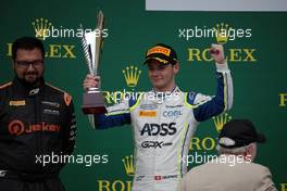 Race 2, 2nd place Louis Deletraz (SUI) Carlin 14.07.2019. FIA Formula 2 Championship, Rd 7, Silverstone, England, Sunday.