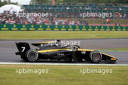 Race 1, Guanyu Zhou (CHI) UNI-Virtuosi Racing 13.07.2019. FIA Formula 2 Championship, Rd 7, Silverstone, England, Saturday.